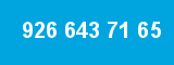 926 643 71 65 926 643 71 65